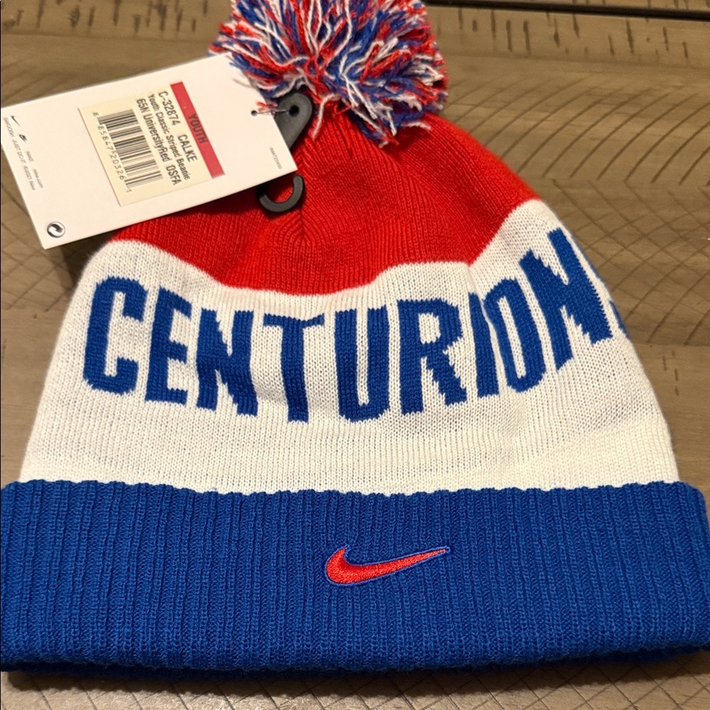 2/$20
Nike Centurion Red, White, and Blue Beanie youth